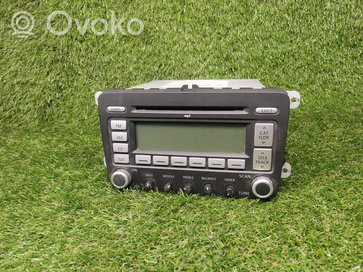 Volkswagen Jetta V Radio/CD/DVD/GPS-pääyksikkö 1K0035180G