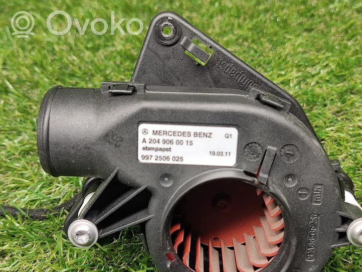 Mercedes-Benz E W212 Dzinēja vadības bloka ventilators A2049060015