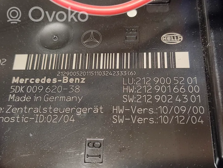 Mercedes-Benz E W212 Moduł / Sterownik zarządzania energią MPM 2129005201