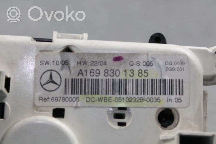 Mercedes-Benz B W245 Panel klimatyzacji 1698301385