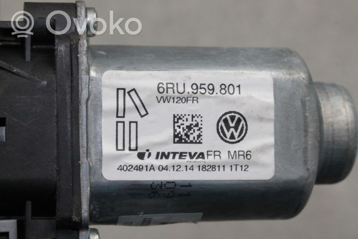 Skoda Citigo Etuoven ikkunan nostomoottori 6RU959801