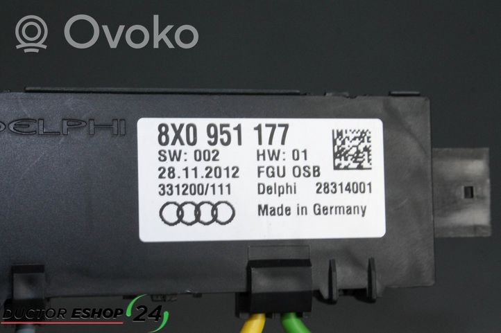Audi Q3 8U Capteur de détection de mouvement, système d'alarme 8X0951177