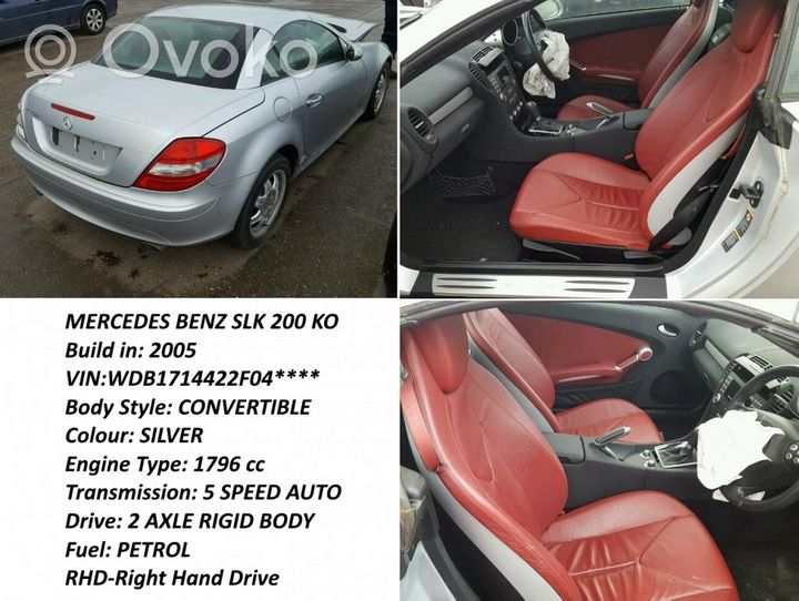 Mercedes-Benz SLK R171 Muu moottoritilan osa 