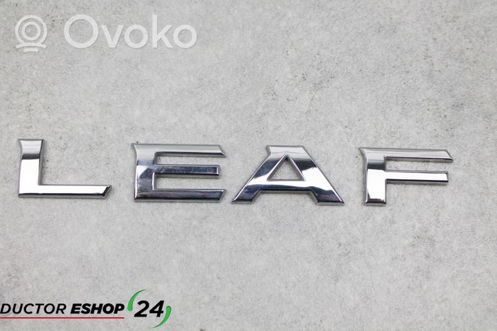 Nissan Leaf I (ZE0) Другие значки/ записи 