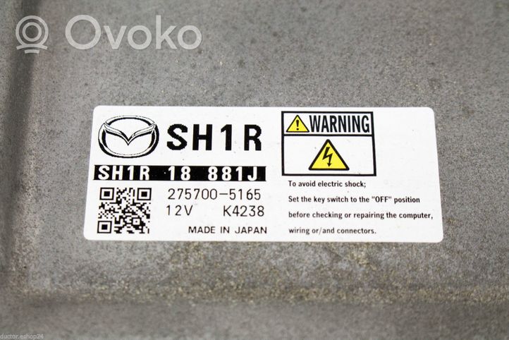 Mazda 6 Kit calculateur ECU et verrouillage SH1R18881J