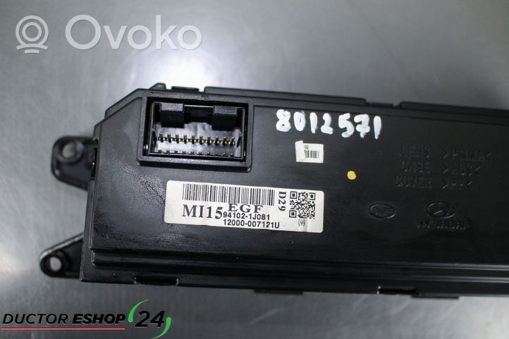 Hyundai i20 (PB PBT) Monitori/näyttö/pieni näyttö 941021J081