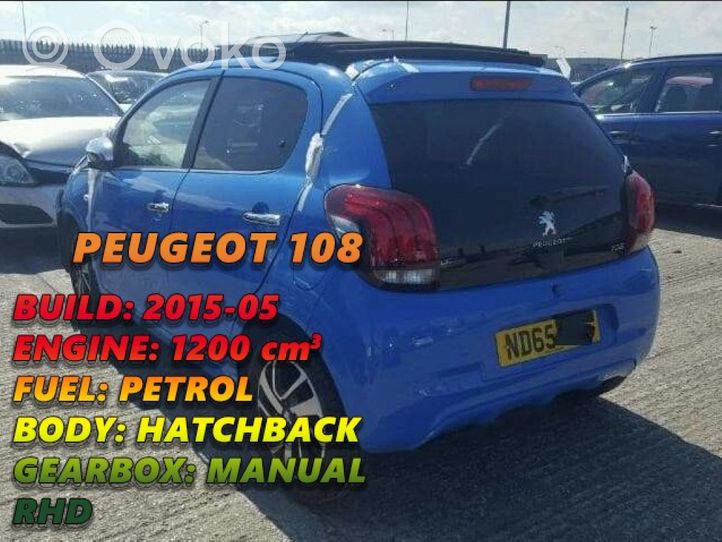 Peugeot 108 Muut kojelaudan osat 550110H07