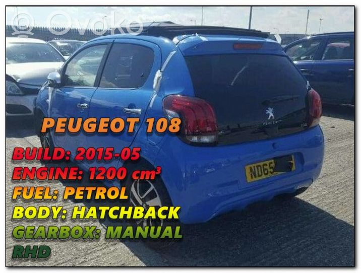 Peugeot 108 Muut kytkimet/nupit/vaihtimet 