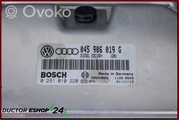 Audi A2 Kit calculateur ECU et verrouillage 045906019G