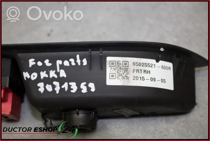 Opel Mokka Central locking switch button 95025521600R