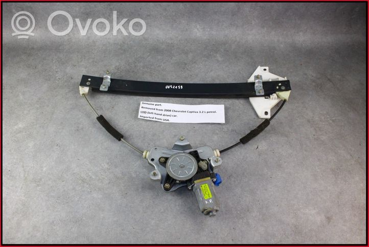 Chevrolet Captiva Alzacristalli della portiera anteriore con motorino 96627079