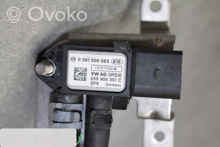 Seat Toledo IV (NH) Exhaust gas pressure sensor 0281006083