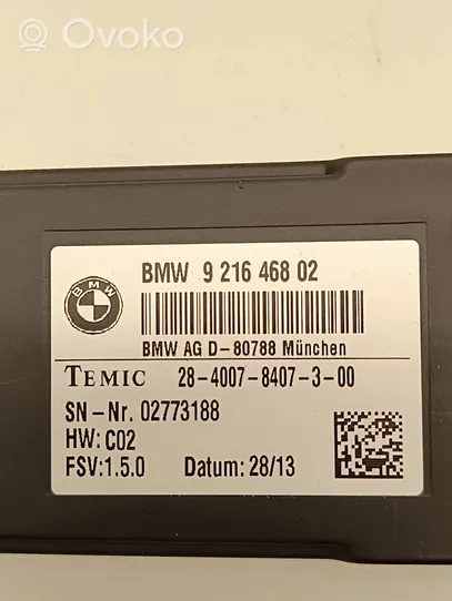 BMW 6 F06 Gran coupe Module de commande de siège 02773188