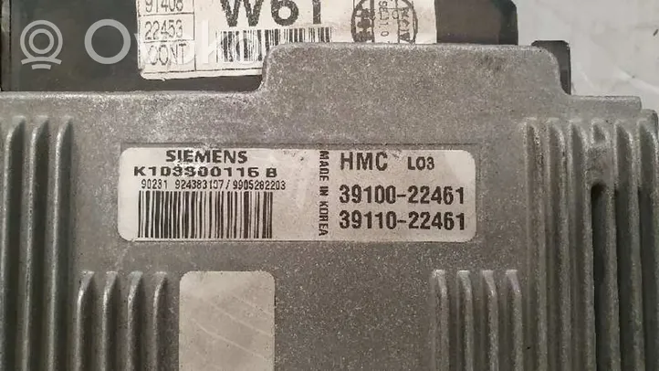 Hyundai Accent Calculateur moteur ECU 90231924383107