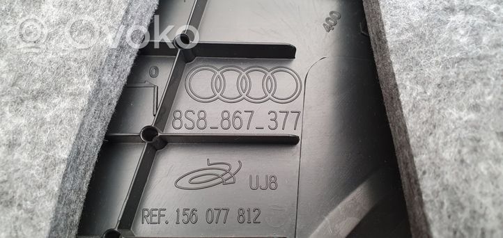 Audi TT TTS RS Mk3 8S Boczek / Tapicerka boczna bagażnika 