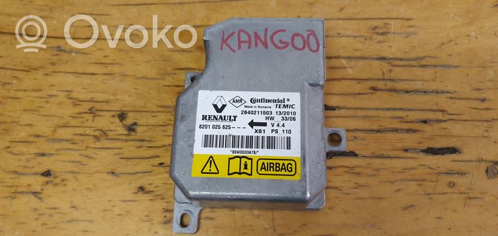 Renault Kangoo II Turvatyynyn ohjainlaite/moduuli 