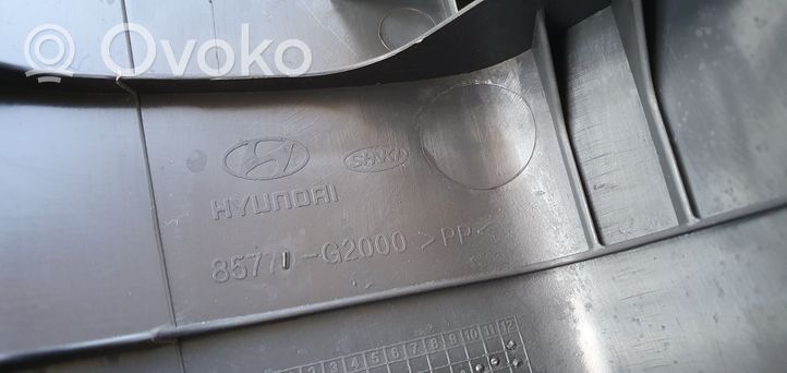 Hyundai Ioniq Tailgate/boot lid lock trim 