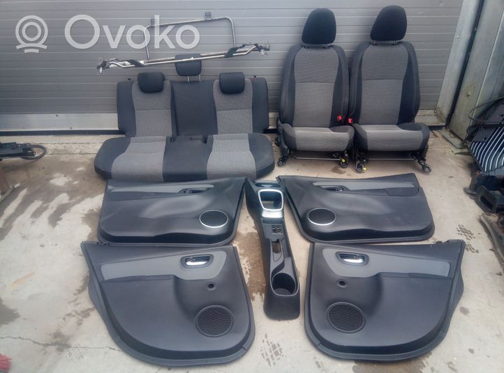 Toyota Yaris Seat and door cards trim set 