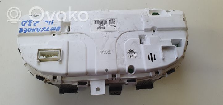 Mitsubishi Outlander Tachimetro (quadro strumenti) 