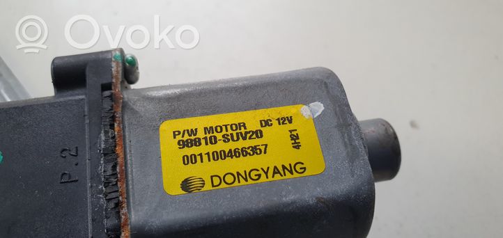 Opel Mokka Rear door window regulator motor 