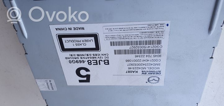 Mazda 3 II Navigaatioyksikkö CD/DVD-soitin 