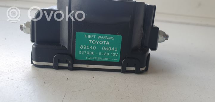 Toyota Verso Alarmes antivol sirène 