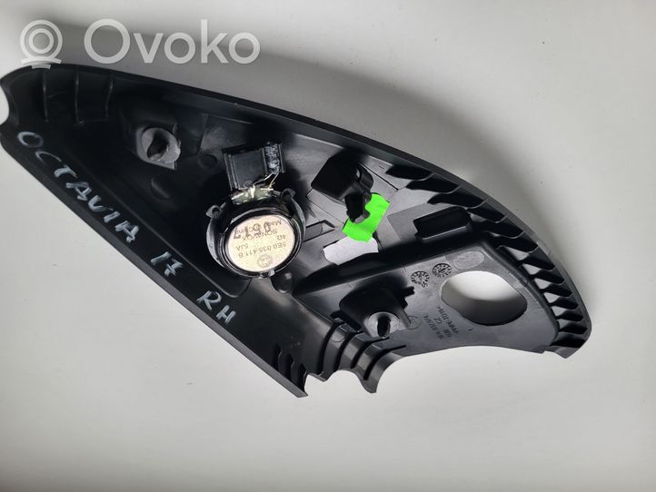Skoda Octavia Mk3 (5E) Listwa / Uszczelka szyby drzwi przednich 