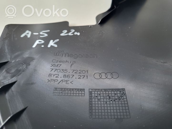 Audi A3 8Y Priekinio slenksčio apdaila (vidinė) 