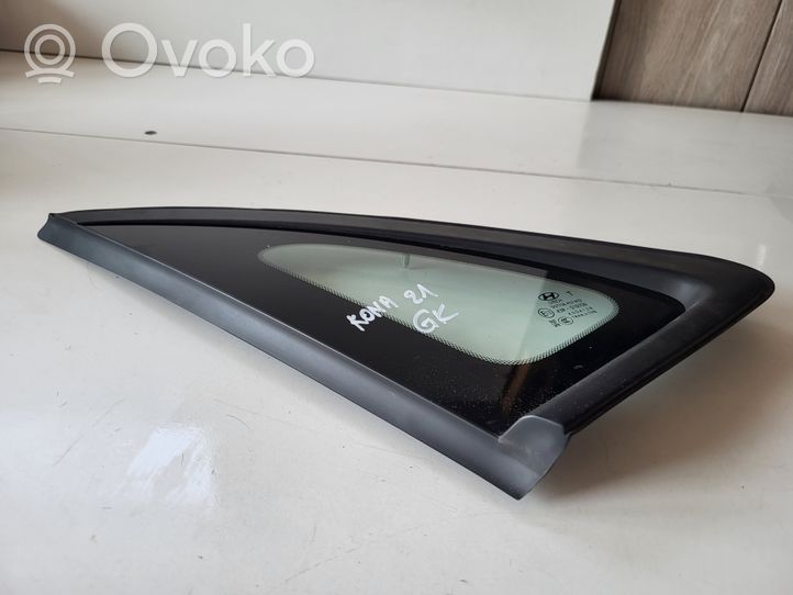 Hyundai Kona I Rear side window/glass 