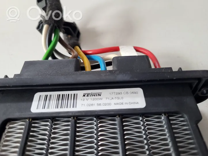 Honda Civic X Electric cabin heater radiator 