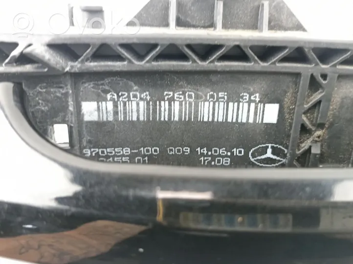 Mercedes-Benz CLK AMG A208 C208 Klamka wewnętrzna drzwi przednich A2047600534