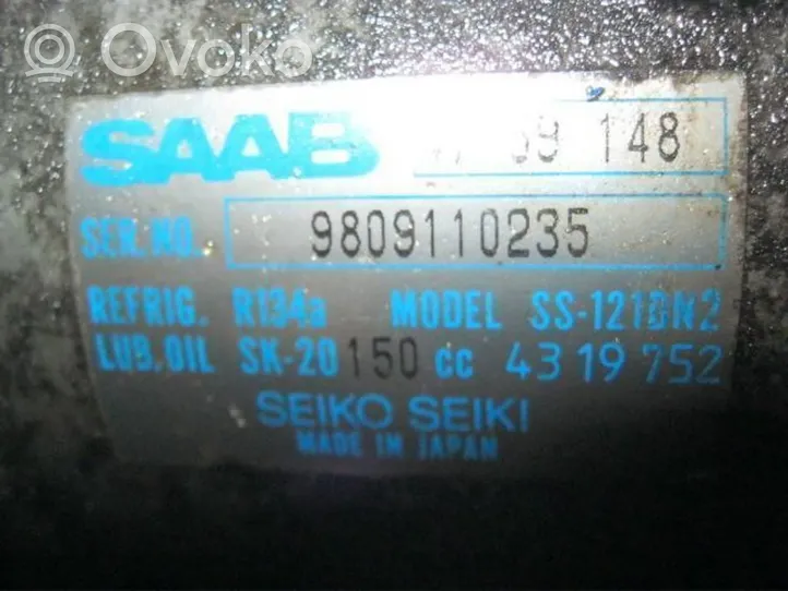 Saab 9000 CS Compressore aria condizionata (A/C) (pompa) 9809110235