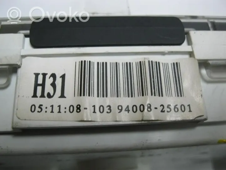 Hyundai Accent Spidometrs (instrumentu panelī) 9400825601
