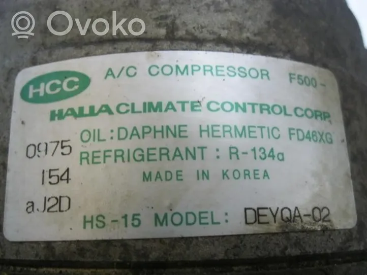 Hyundai Accent Kompresor / Sprężarka klimatyzacji A/C 9770125200