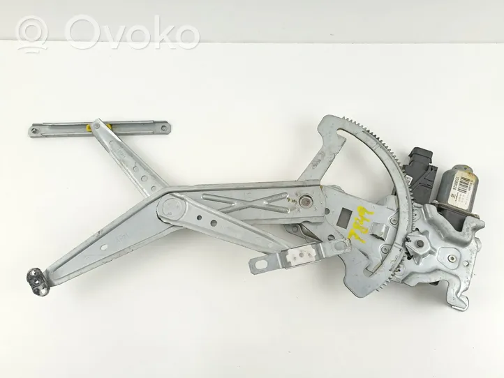 Opel Meriva A Front door manual window regulator 93362661