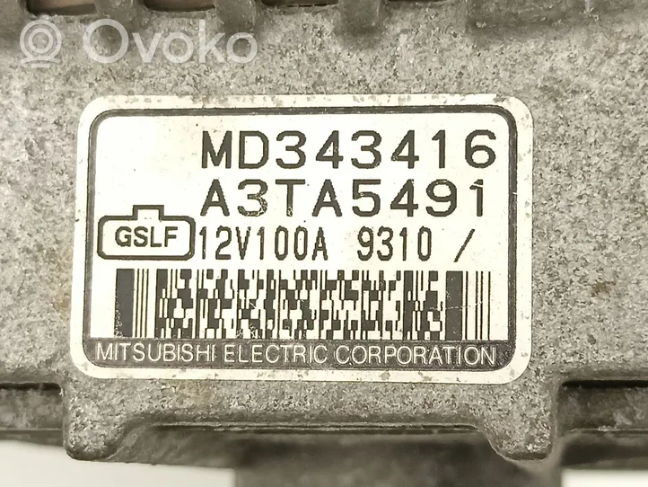 Mitsubishi Carisma Ģenerators MD343416