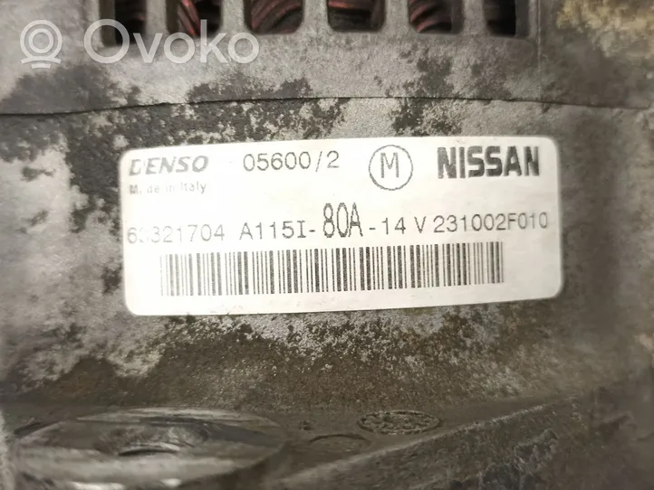 Nissan Primera Alternator 231002F010