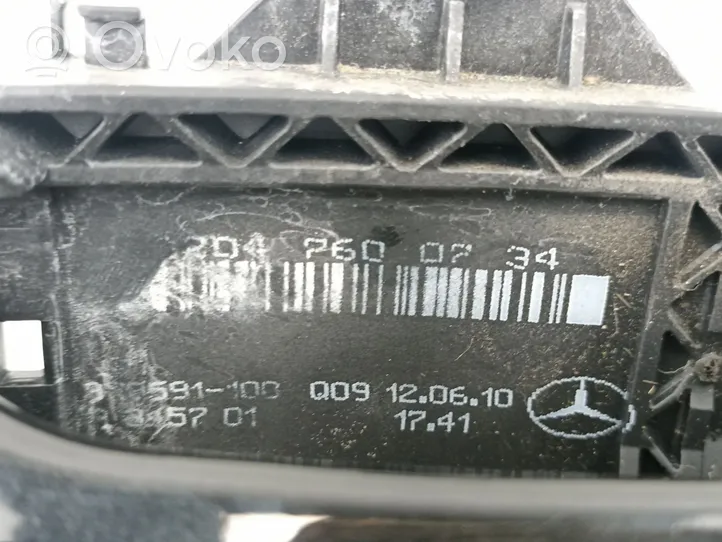 Mercedes-Benz CLK AMG A208 C208 Klamka zewnętrzna drzwi tylnych A2047600734
