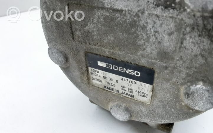 Mazda MPV Compressore aria condizionata (A/C) (pompa) 4472003651