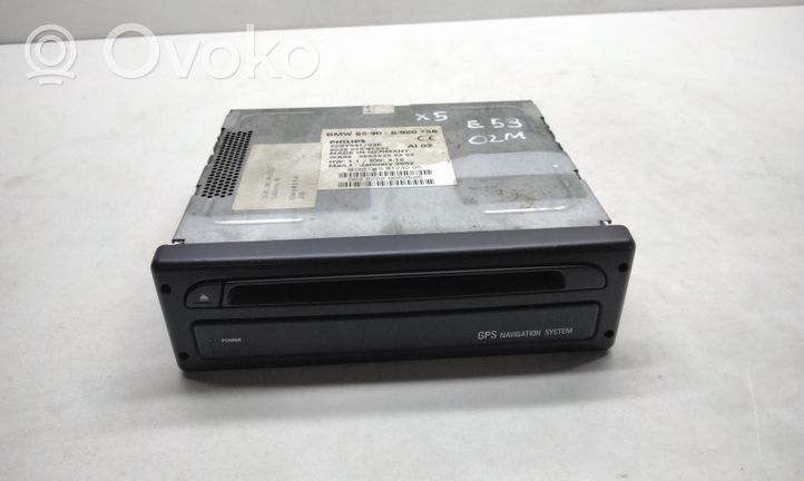 BMW X5 E53 Unità di navigazione lettore CD/DVD 65906920758