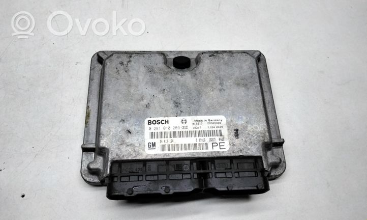 Opel Vectra B Moottorin ohjainlaite/moduuli 0281010269