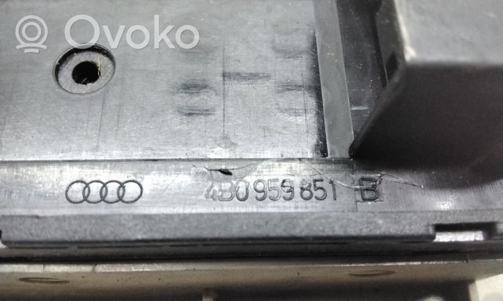 Audi A6 S6 C5 4B Sähkötoimisen ikkunan ohjauskytkin 4B0959851B