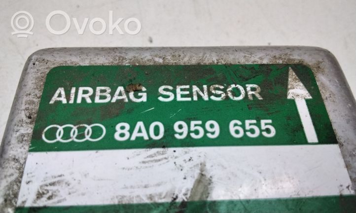 Audi 80 90 B3 Sterownik / Moduł Airbag 8A0959655