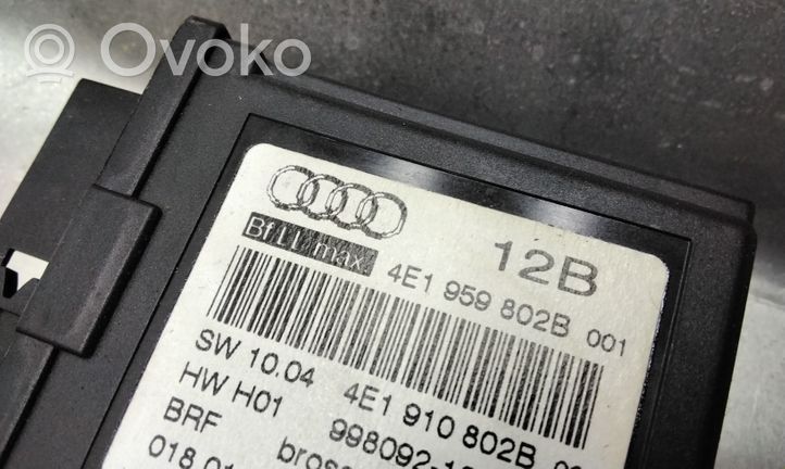 Audi A8 S8 D3 4E Alzacristalli della portiera anteriore con motorino 4E0837850