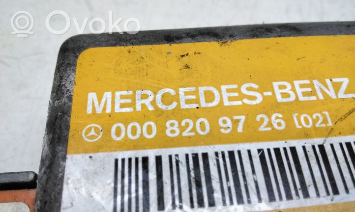 Mercedes-Benz E W210 Centralina/modulo airbag 0008209726