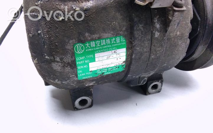 KIA Retona Compressore aria condizionata (A/C) (pompa) HFC134A5060212353