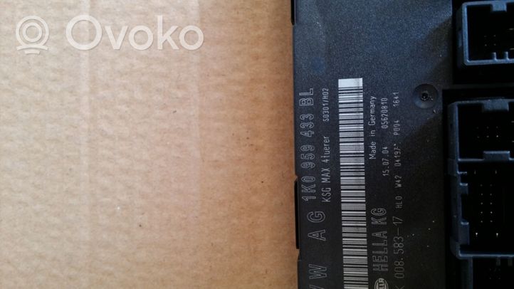 Skoda Octavia Mk2 (1Z) Comfort/convenience module 1K0959433BL