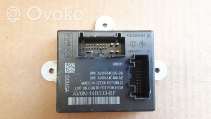 Ford Grand C-MAX Comfort/convenience module AV6N14B533BF