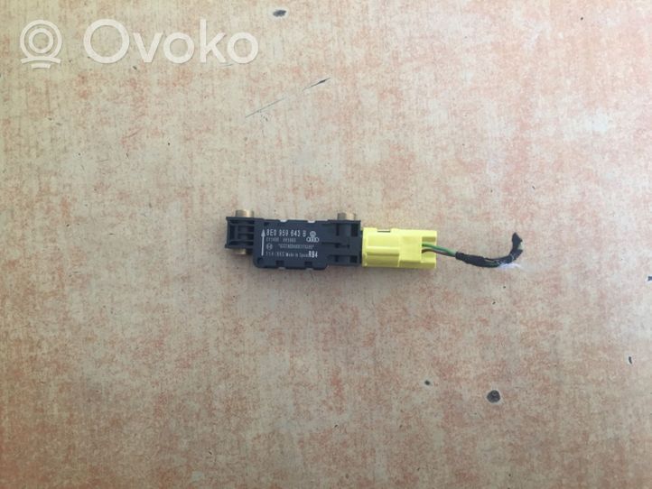 Audi A4 S4 B6 8E 8H Sensor impacto/accidente para activar Airbag 8E0959643B