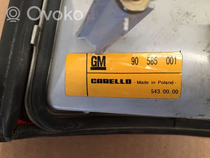 Opel Vectra B Lampa tylna 90585001